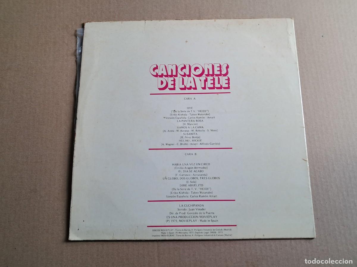 Discos de vinilo: HEIDI - CANCIONES DE LA SERIE LP 1975 - Foto 4