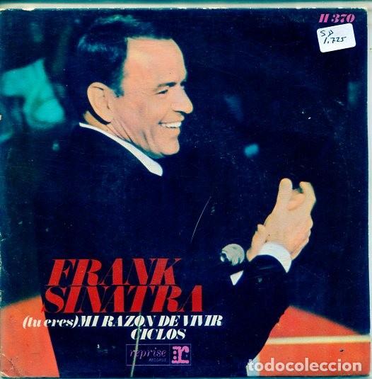 Discos de vinilo: FRANK SINATRA / CYCLES + 1 (SINGLE HISPAVOX 1968) - Foto 1