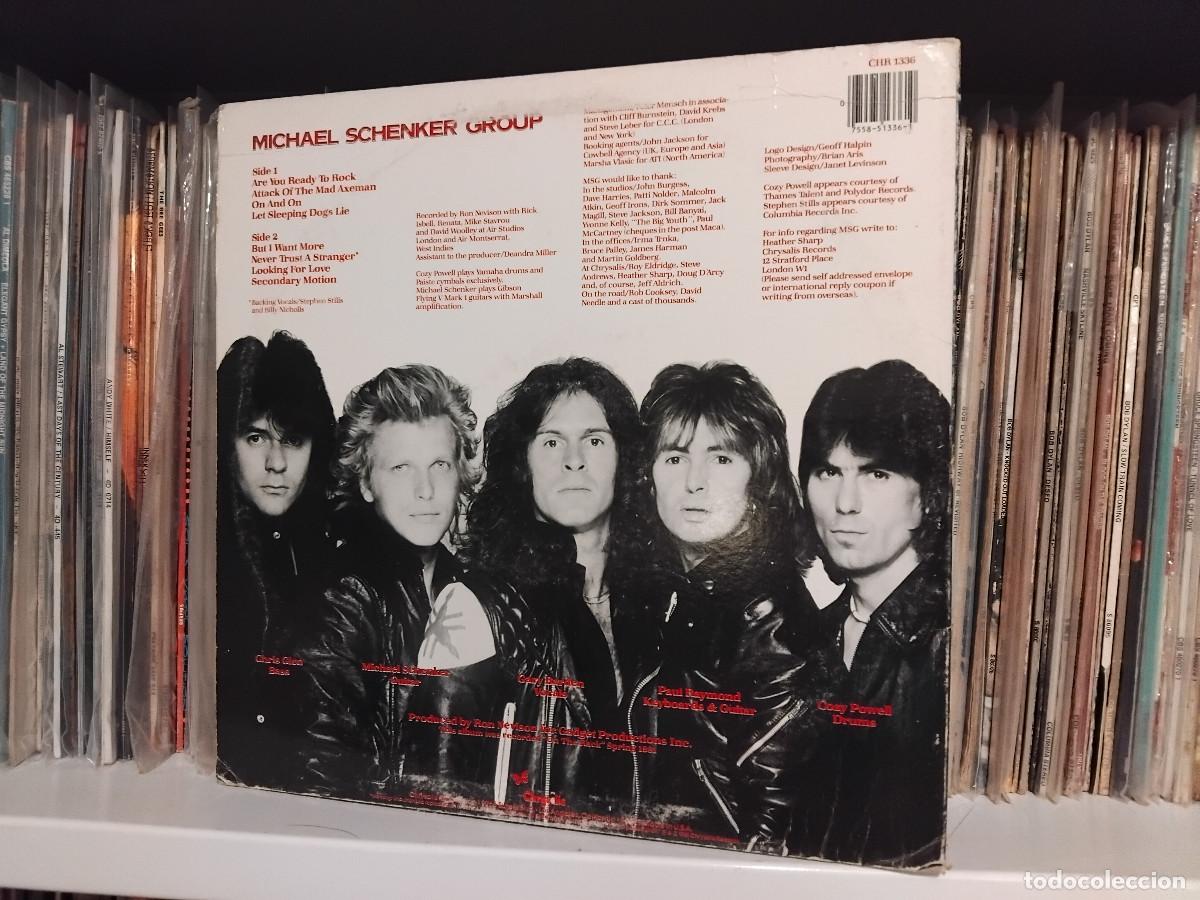 Discos de vinilo: The Michael Schenker Group &lrm;&ndash; MSG - lp edic. usa 1981 - Foto 2
