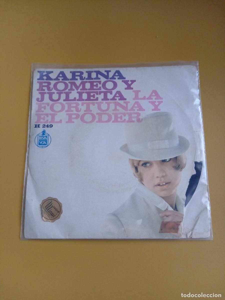 Discos de vinilo: Karina - Romeo y Julieta / La fortuna y el poder 1967 - Foto 2