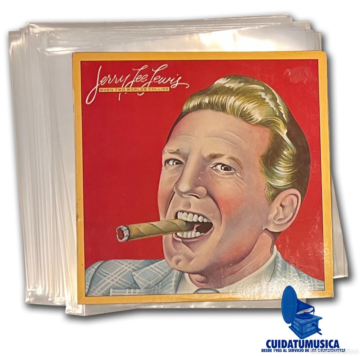 Discos de vinilo: 50 FUNDAS EXTERIORES GALGA (GROSOR) 600 PARA DISCOS DE VINILO LP Y MAXIS