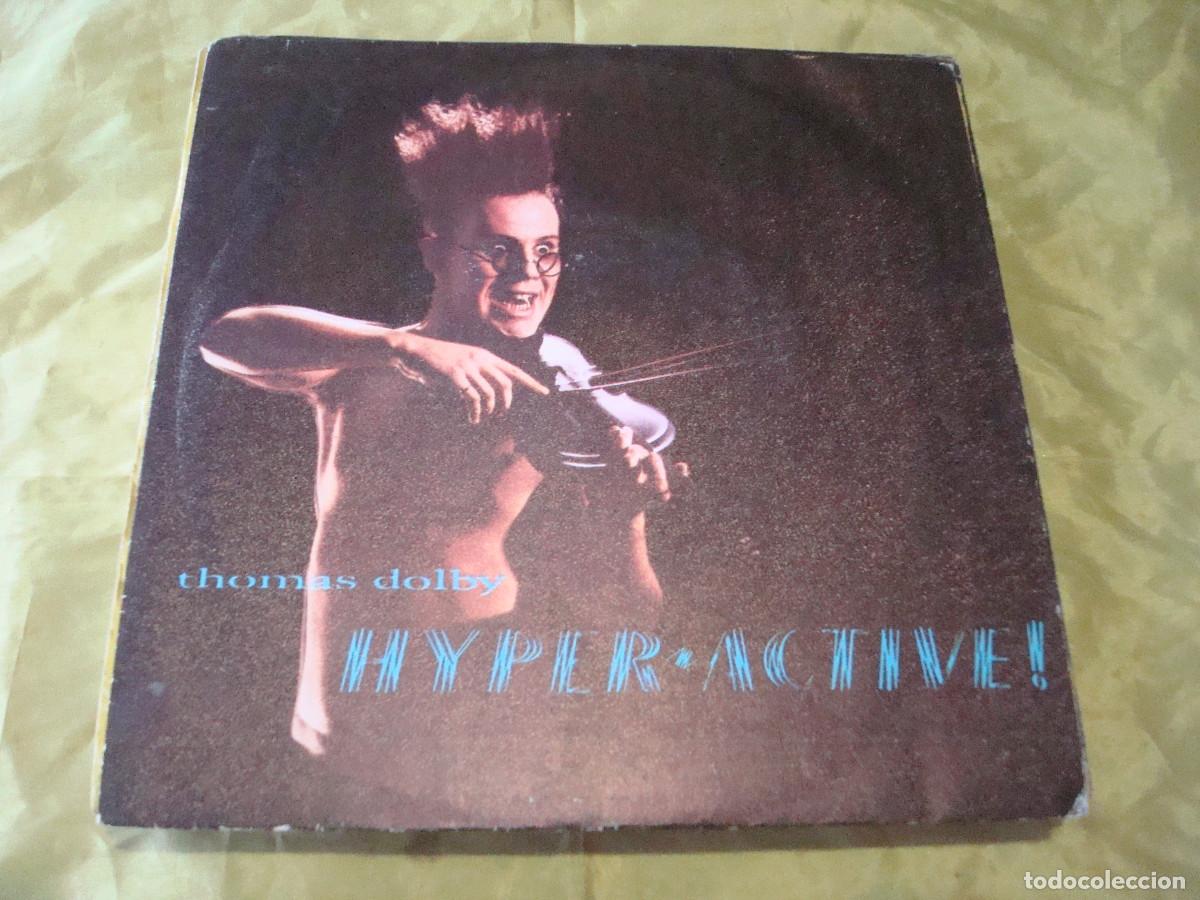 Discos de vinilo: THOMAS DOLBY. HYPERACTIVE / WHITE CITY. EMI, 1984. SPAIN. IMPECABLE - Foto 1
