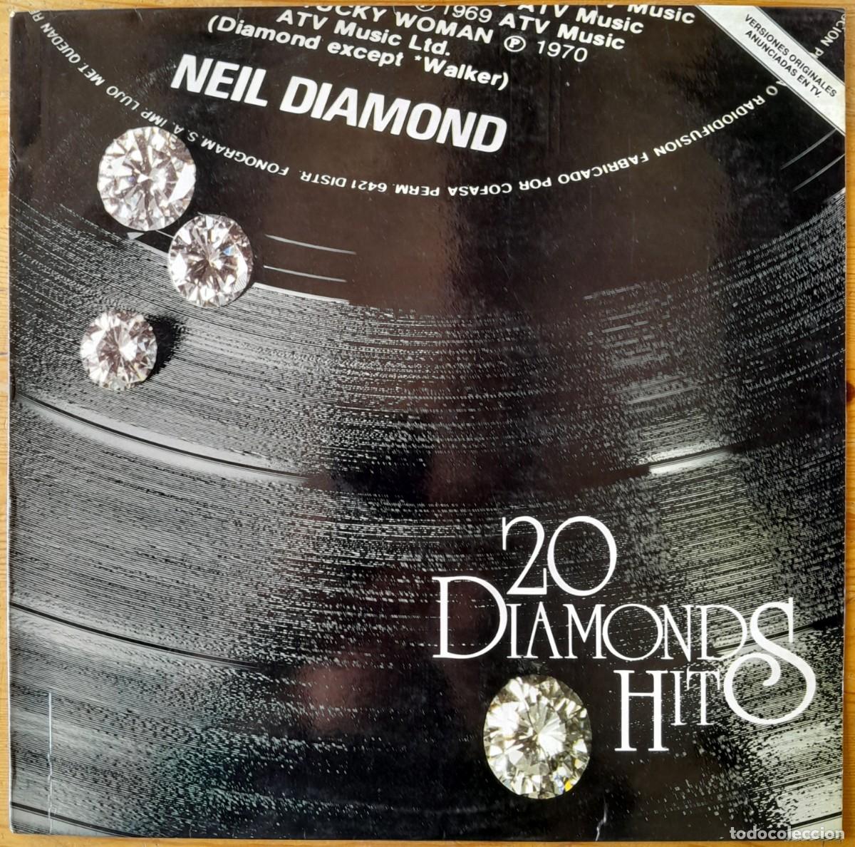 Discos de vinilo: NEIL DIAMOND : 20 DIAMOND HITS [MCA - ESP 1979] LP/COMP - Foto 1