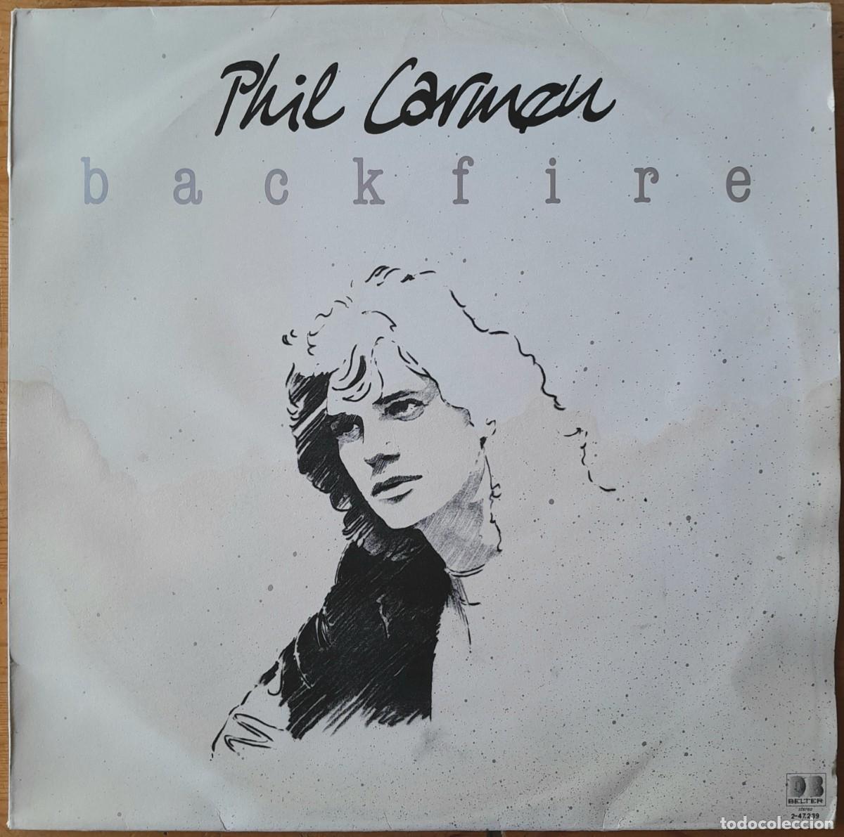 Discos de vinilo: PHIL CARMEN : BACKFIRE [BELTER - ESP 1983] LP - Foto 1