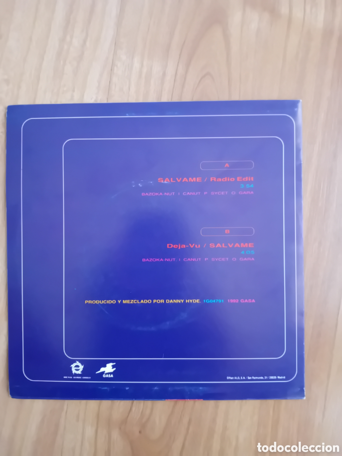 Discos de vinilo: FANGORIA. SALVAME. DEJA VU - Foto 2