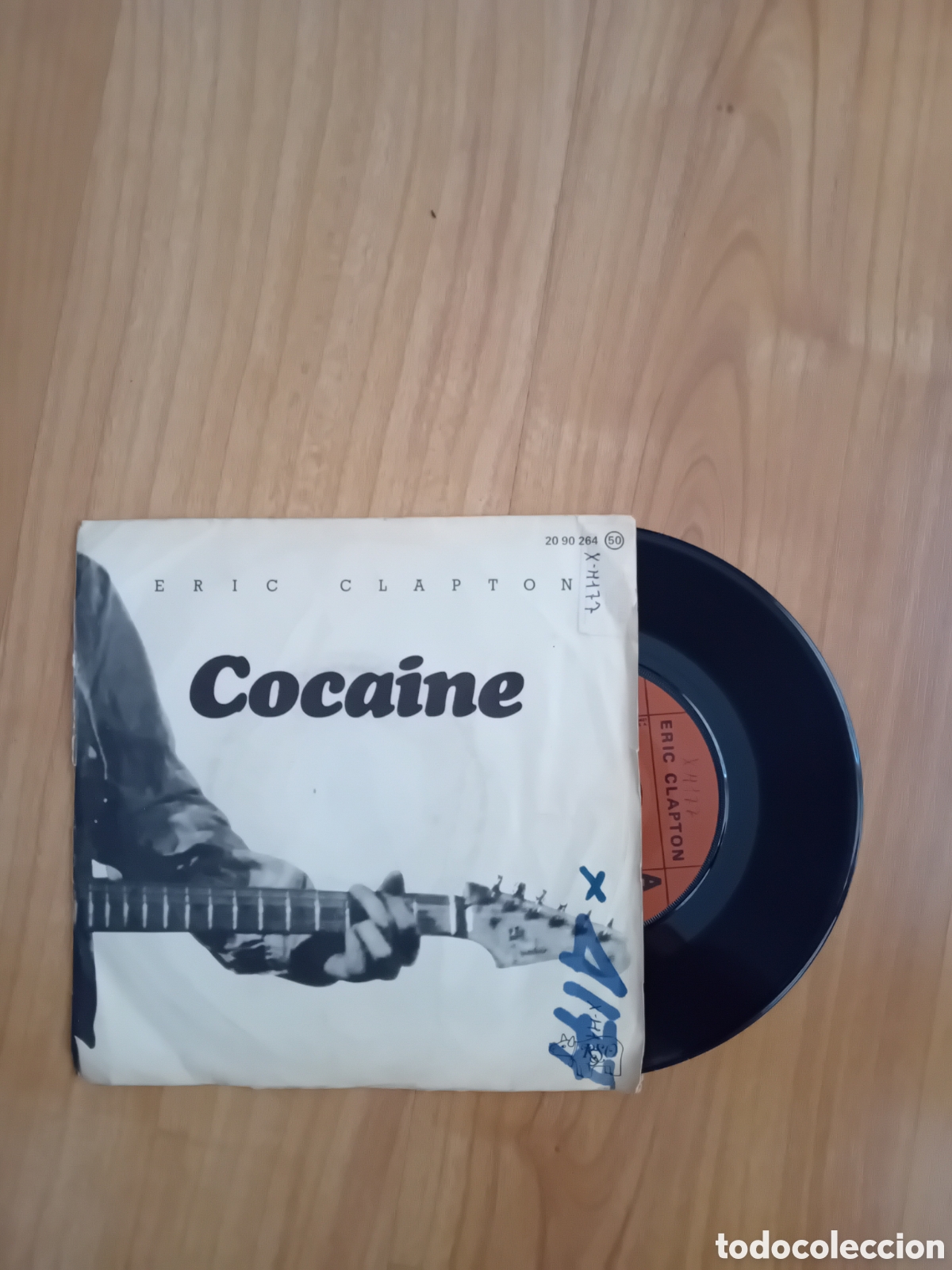 Discos de vinilo: ERIC CLAPTON. COCAINE. LAY DOWN SALLY - Foto 1