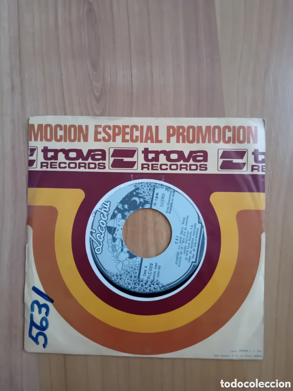 Discos de vinilo: CAI. ALAMEDA. 1979.... - Foto 1