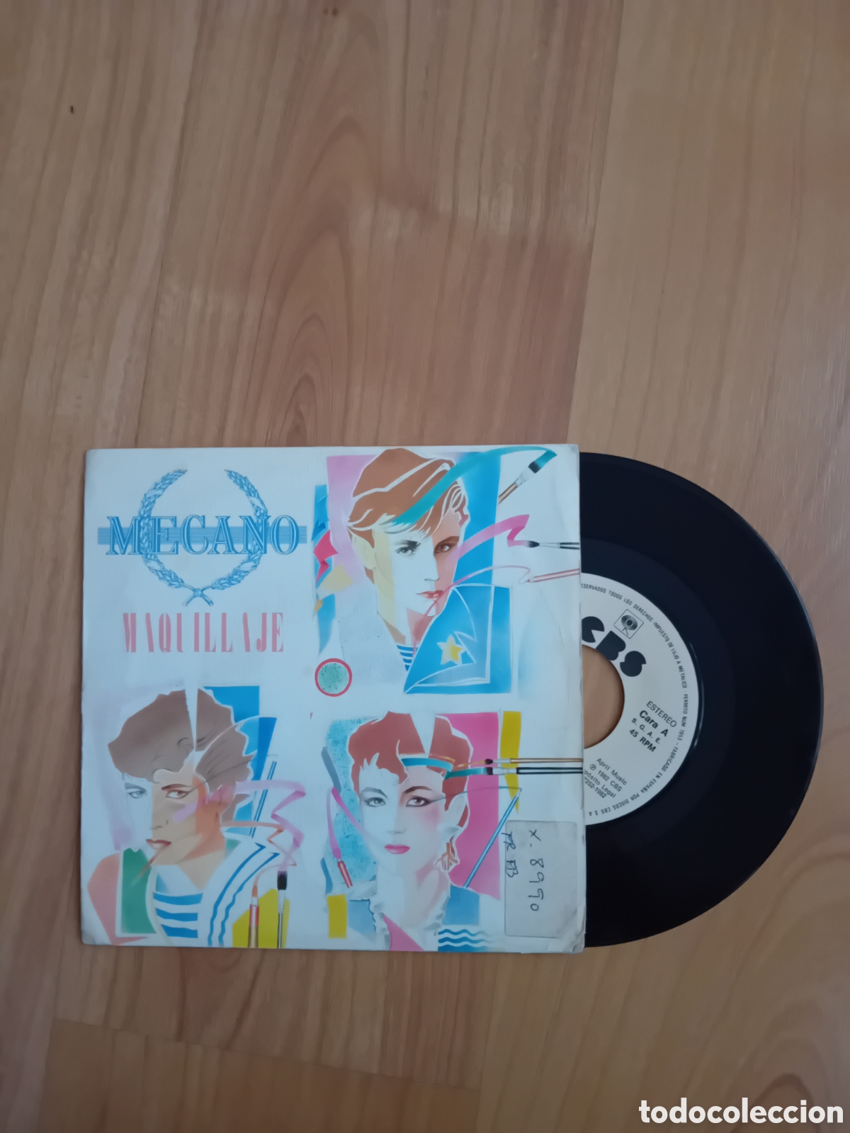 Discos de vinilo: MECANO. MAQUILLAJE. 1982 - Foto 1
