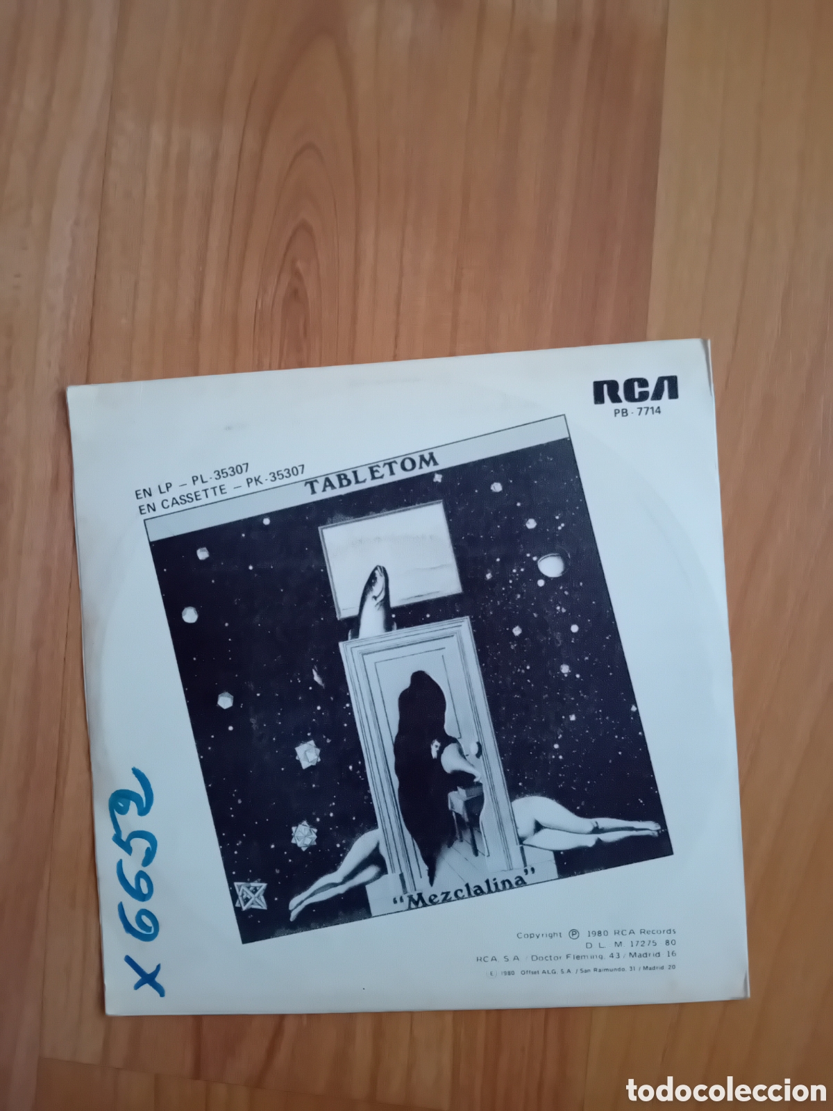 Discos de vinilo: TABLETOM. ININTELIGIBLE. TIPOS DUROS - Foto 2