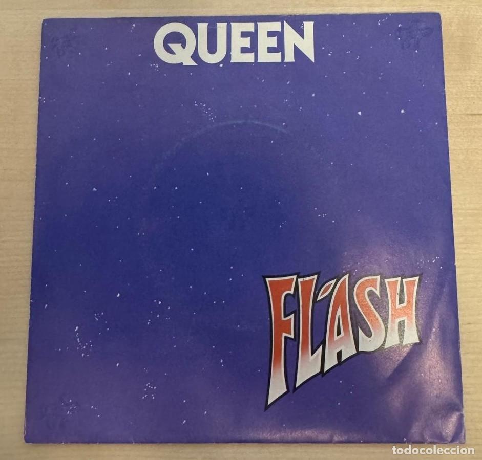 Discos de vinilo: Queen 45t Flash (germany EX NM) - Foto 1