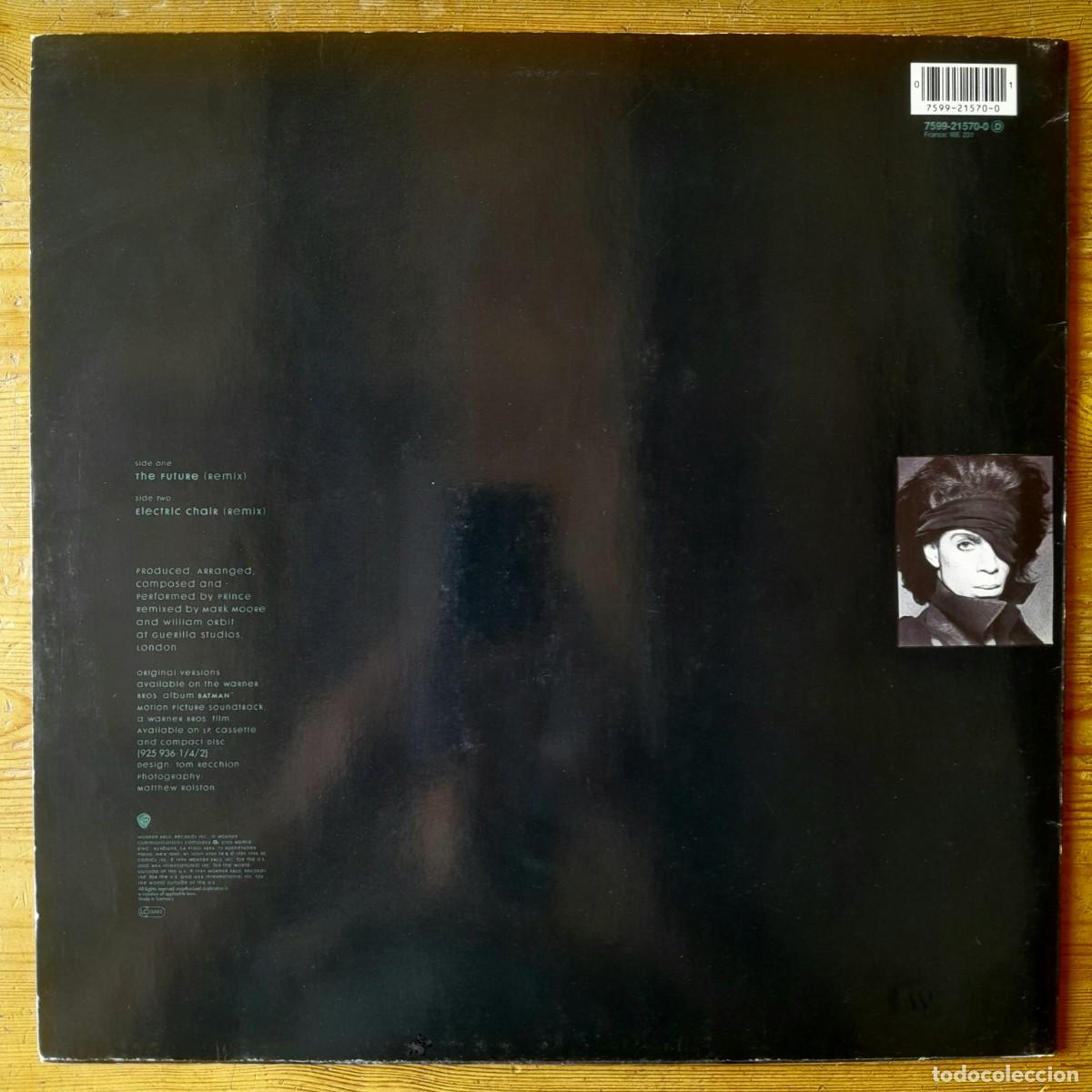 Discos de vinilo: PRINCE : THE FUTURE [WARNER - DEU 1989] 12&rdquo; - Foto 2