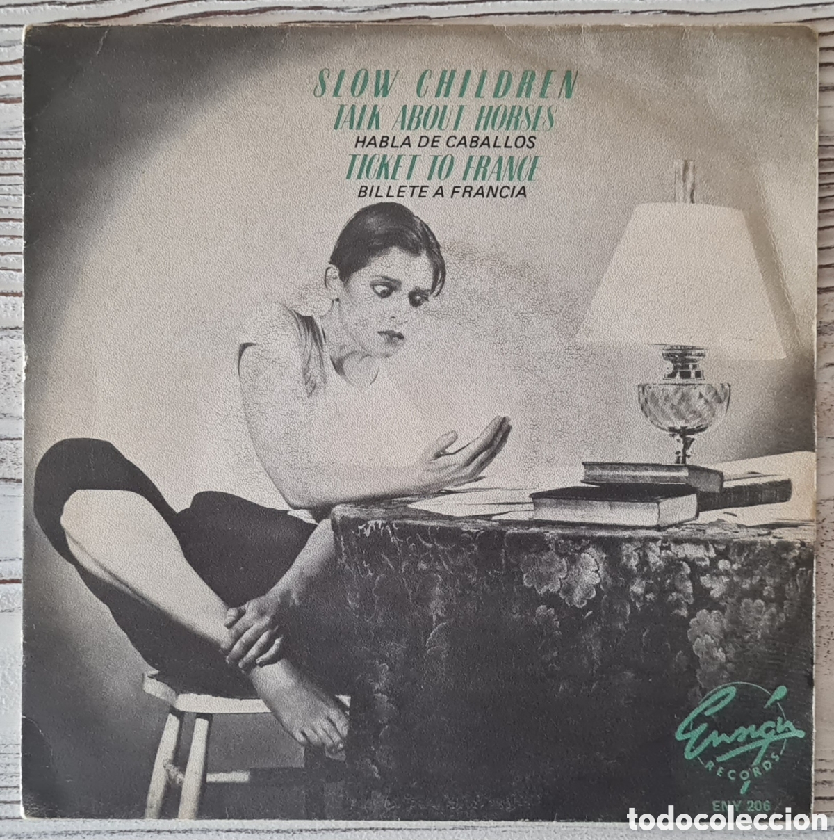 Discos de vinilo: SINGLE - SLOW CHILDREN - TALK ABOUT HORSES - 1981 - Foto 1