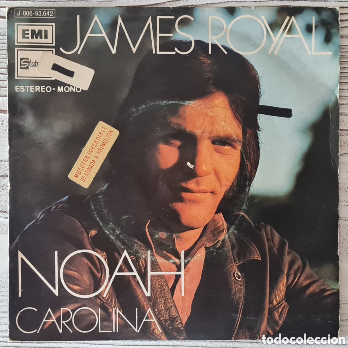 Discos de vinilo: SINGLE - JAMES ROYAL - NOAH - 1972 - Foto 1
