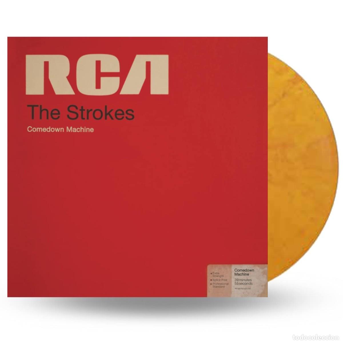 Discos de vinilo: LP THE STROKES COMEDOWN MACHINE VINILO COLOR - Foto 1
