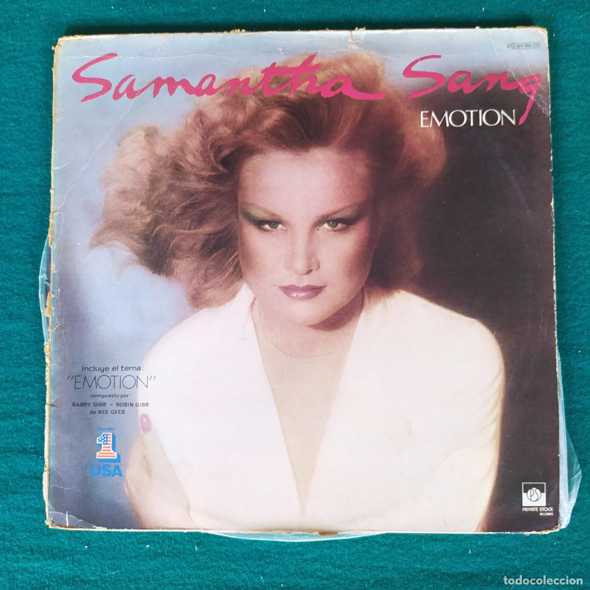 Discos de vinilo: Samantha Sang &ndash; Emotion - Foto 1