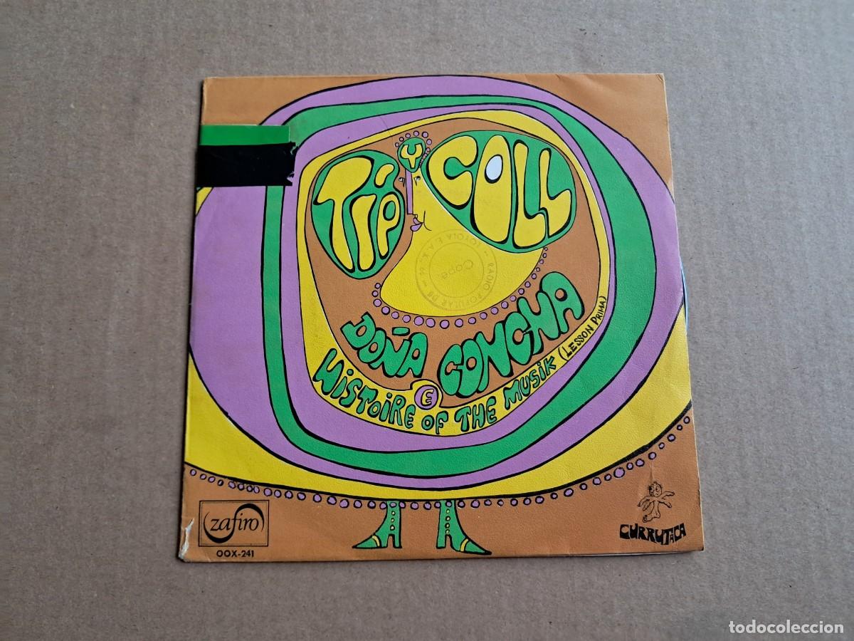 Discos de vinilo: TIP Y COLL - DO&Ntilde;A CONCHA SINGLE 1971 - Foto 1