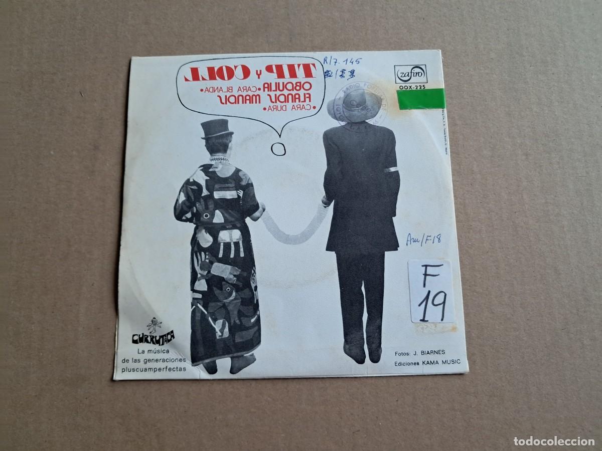 Discos de vinilo: TIP Y COLL - OBDULIA SINGLE 1971 - Foto 3