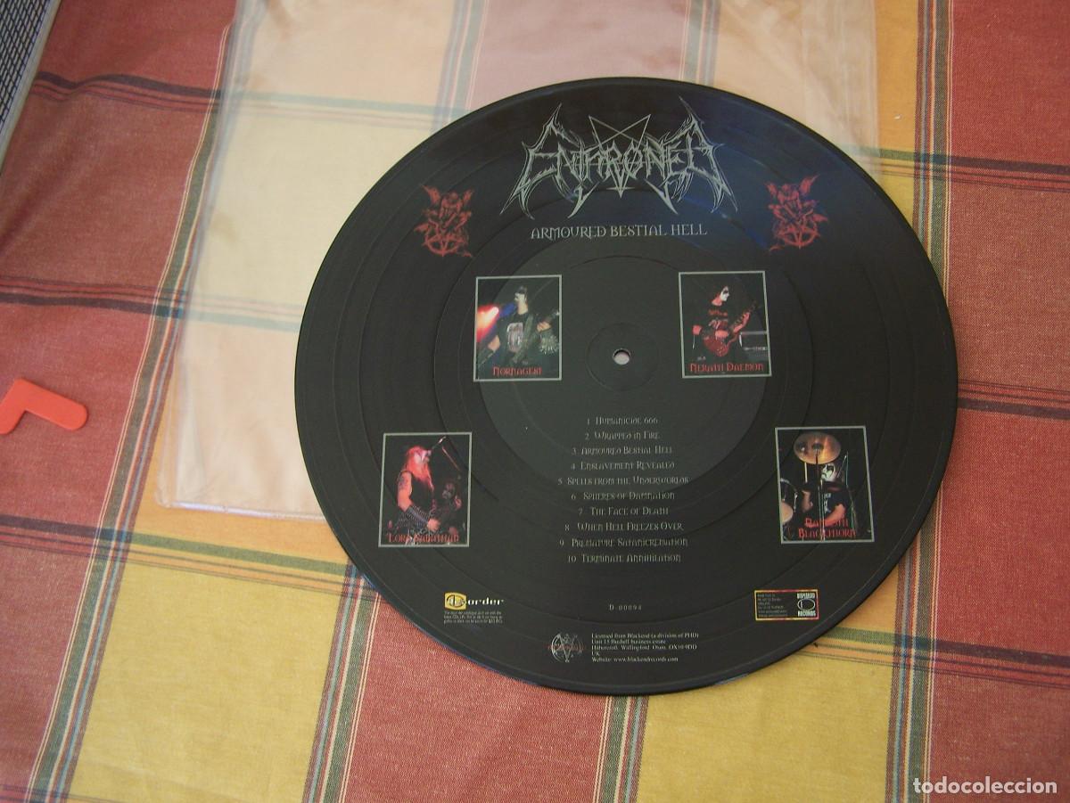 Discos de vinilo: Enthroned- Armoured bestial hell ( Picture Lp ) - Foto 2