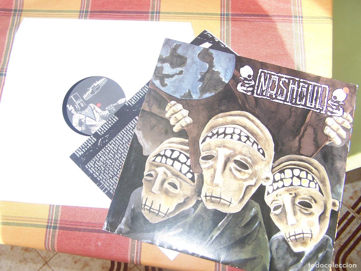 Discos de vinilo: Nashgul/ Antihero- Split Lp ( grindcore) - Foto 2