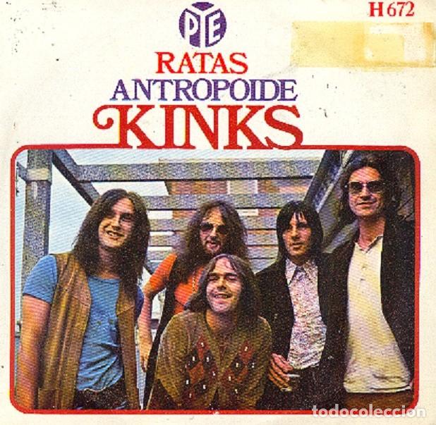 Discos de vinilo: The Kinks &ndash; Antropoide; Ratas &ndash; HISPAVOX 672 &ndash; 1970 - Foto 1