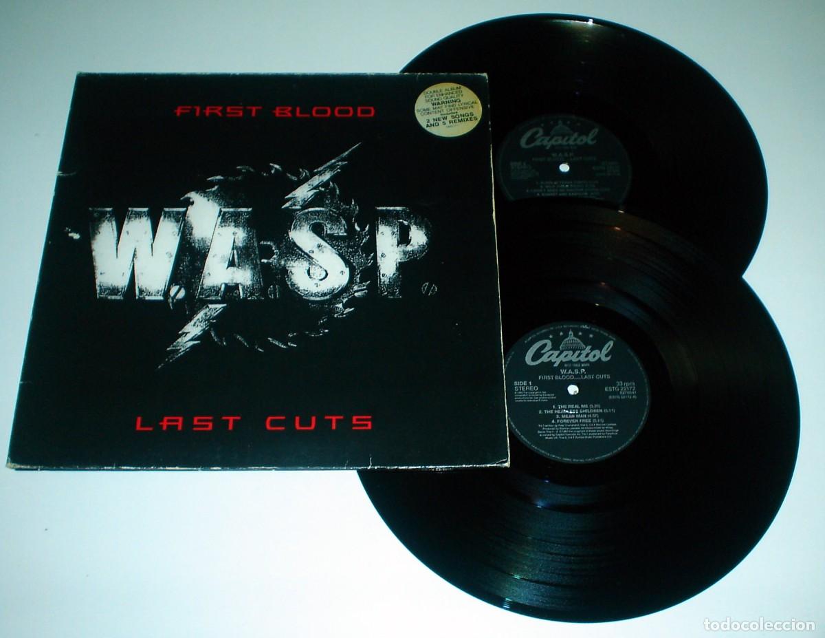 Discos de vinilo: LP W.A.S.P. - FIRST BLOOD... LAST CUTS - Foto 3