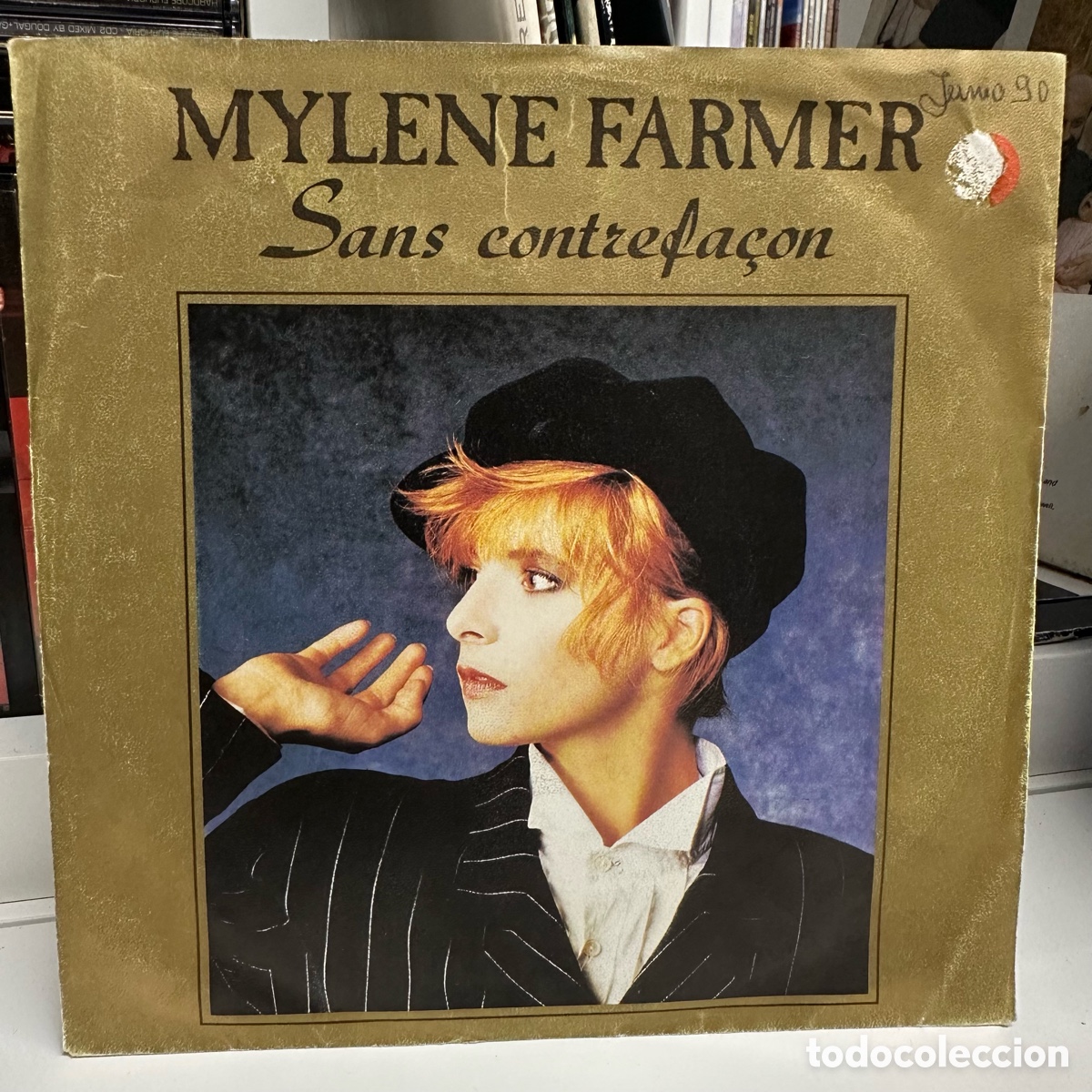 Discos de vinilo: Mylene Farmer - Sans Contrefa&ccedil;on (7&rdquo;, Single) - Foto 1