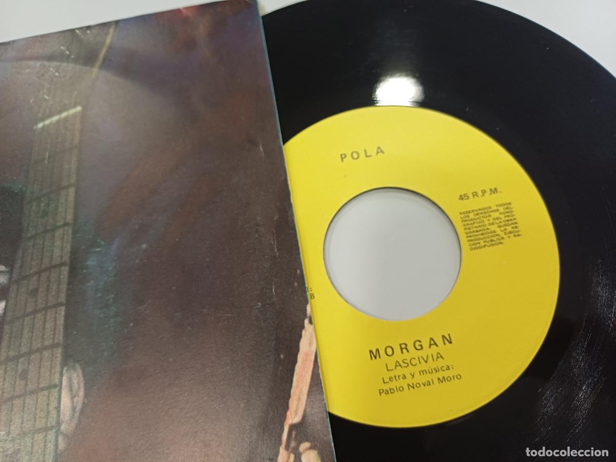 Discos de vinilo: MORGAN/LASCIVIA/SINGLE METAL. - Foto 2