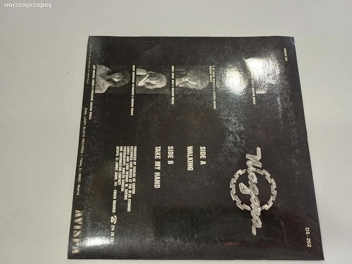 Discos de vinilo: NIAGARA/WALKING/SINGLE METAL. - Foto 3