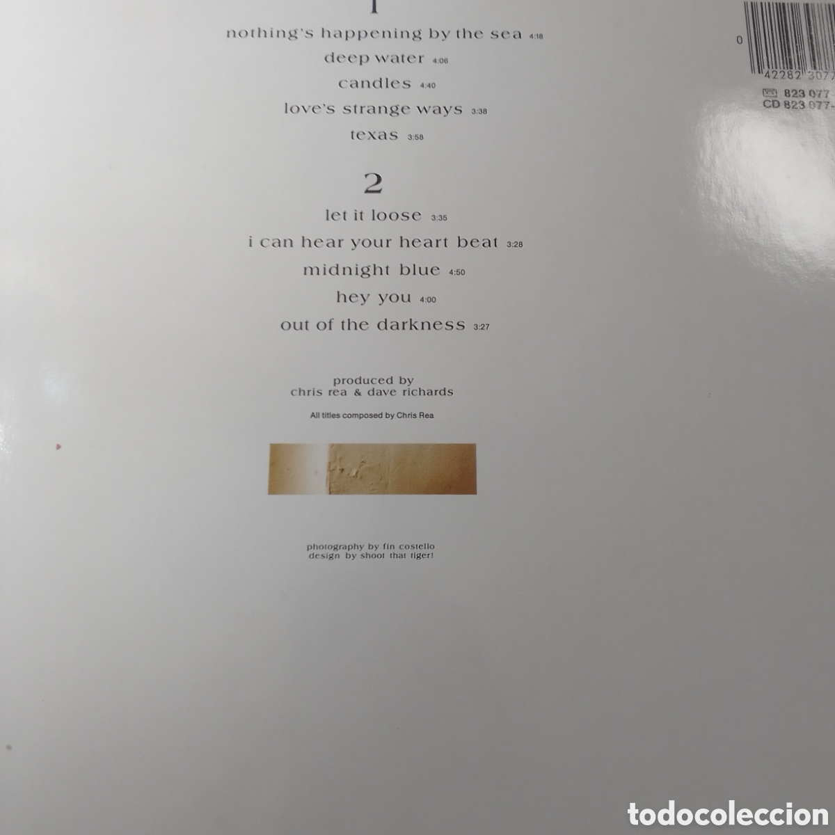 Discos de vinilo: CHRIS REA WATER SIGN - Foto 2