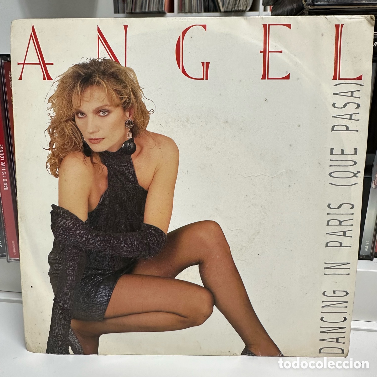 Discos de vinilo: Angel - Dancing In Paris (Que Pasa) (7&rdquo;, Single) - Foto 1