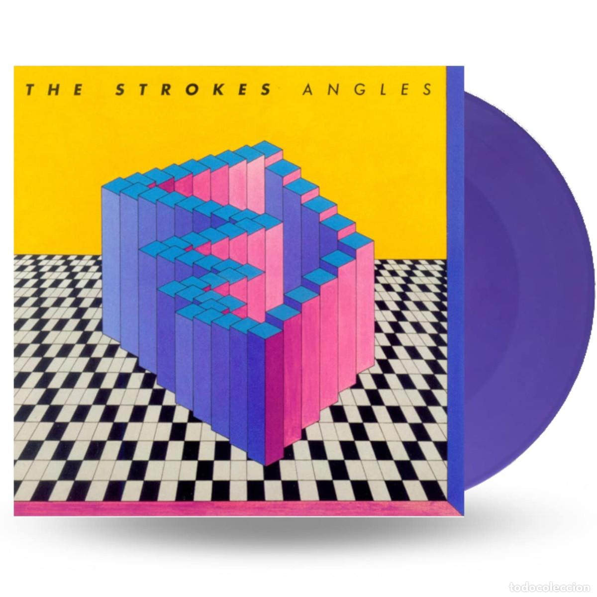 Discos de vinilo: LP THE STROKES ANGLES VINILO MORADO - Foto 1