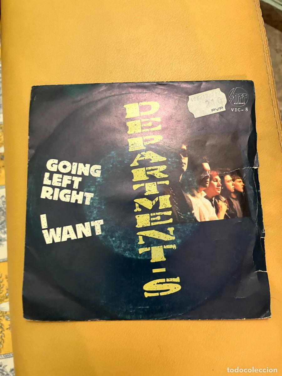 Discos de vinilo: Department- S &lrm;&ndash; Going Left Right &middot; I Want - Foto 1