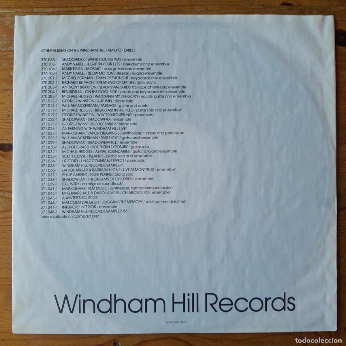 Discos de vinilo: WILLIAM ACKERMAN : PASSAGE [WINDHAM HILL - DEU 1981] LP/GAT - Foto 4