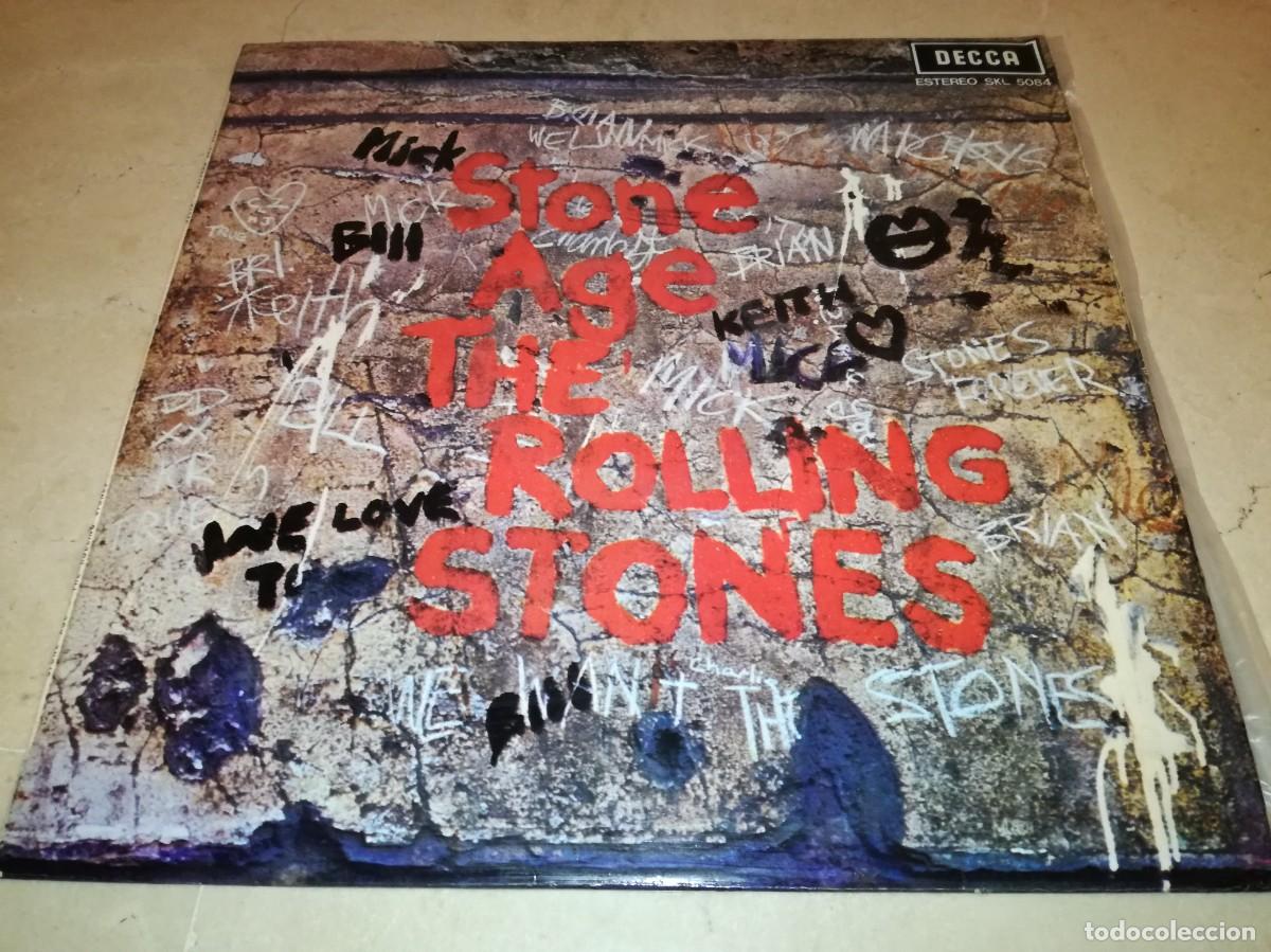 Discos de vinilo: THE ROLLING STONES-STONE AGE-PRIMERA EDICION ESPA&Ntilde;OLA 1971