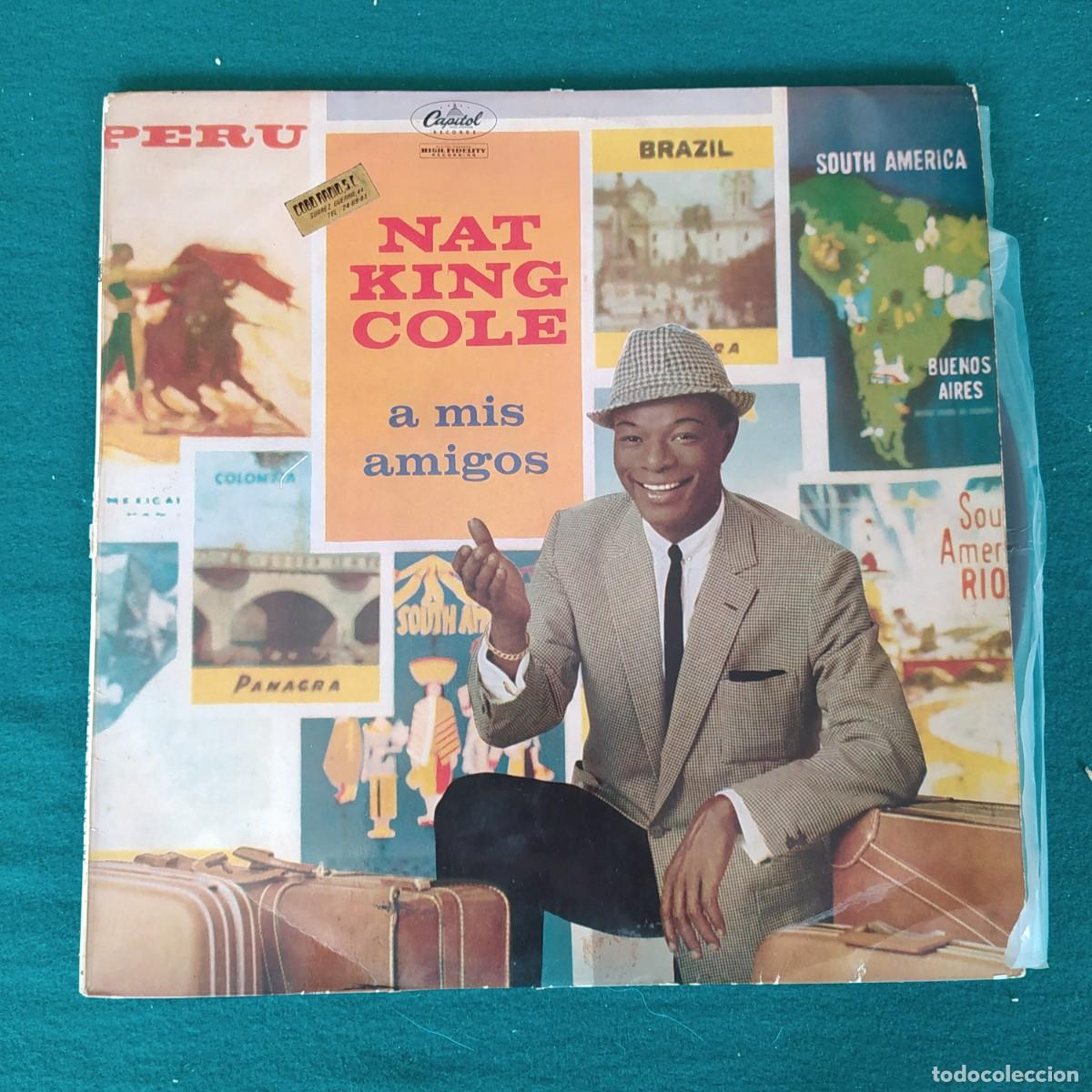 Discos de vinilo: Nat King Cole &ndash; A Mis Amigos - Foto 1