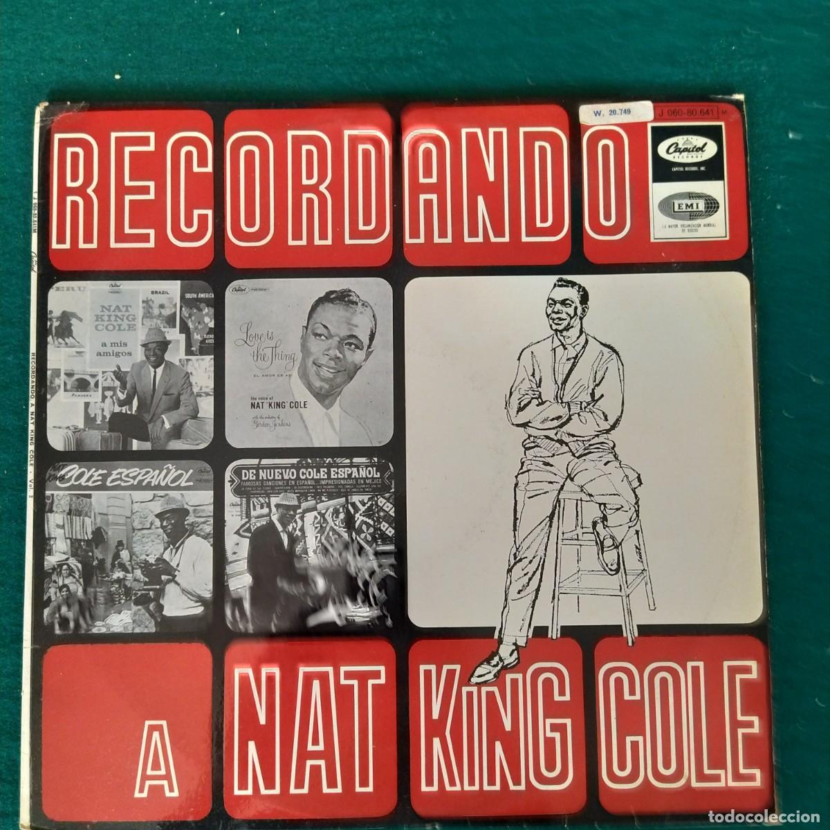 Discos de vinilo: Nat King Cole &ndash; Recordando A Nat King Cole - Vol 2 - Foto 1