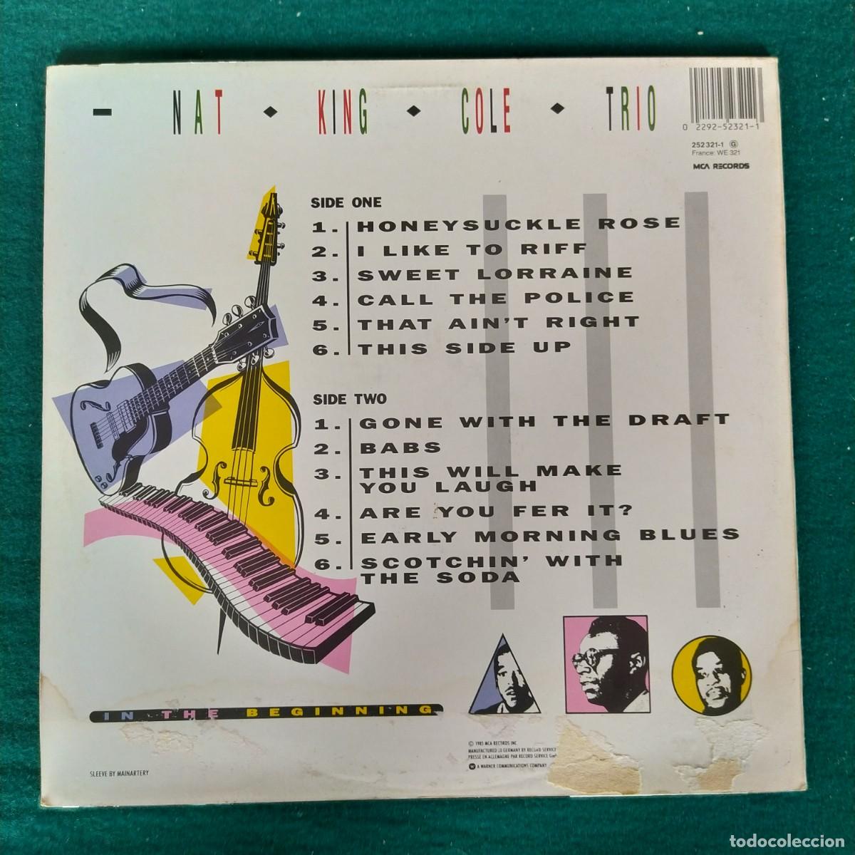 Discos de vinilo: Nat King Cole Trio* &ndash; In The Beginning - Foto 2
