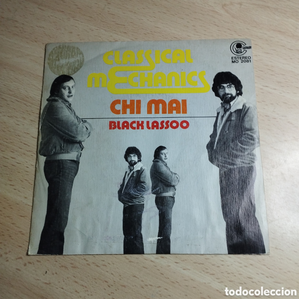 Discos de vinil: Single 7&rdquo; PROMO. Classical Mechanics. 1981. Black Lassoo. Chi mai