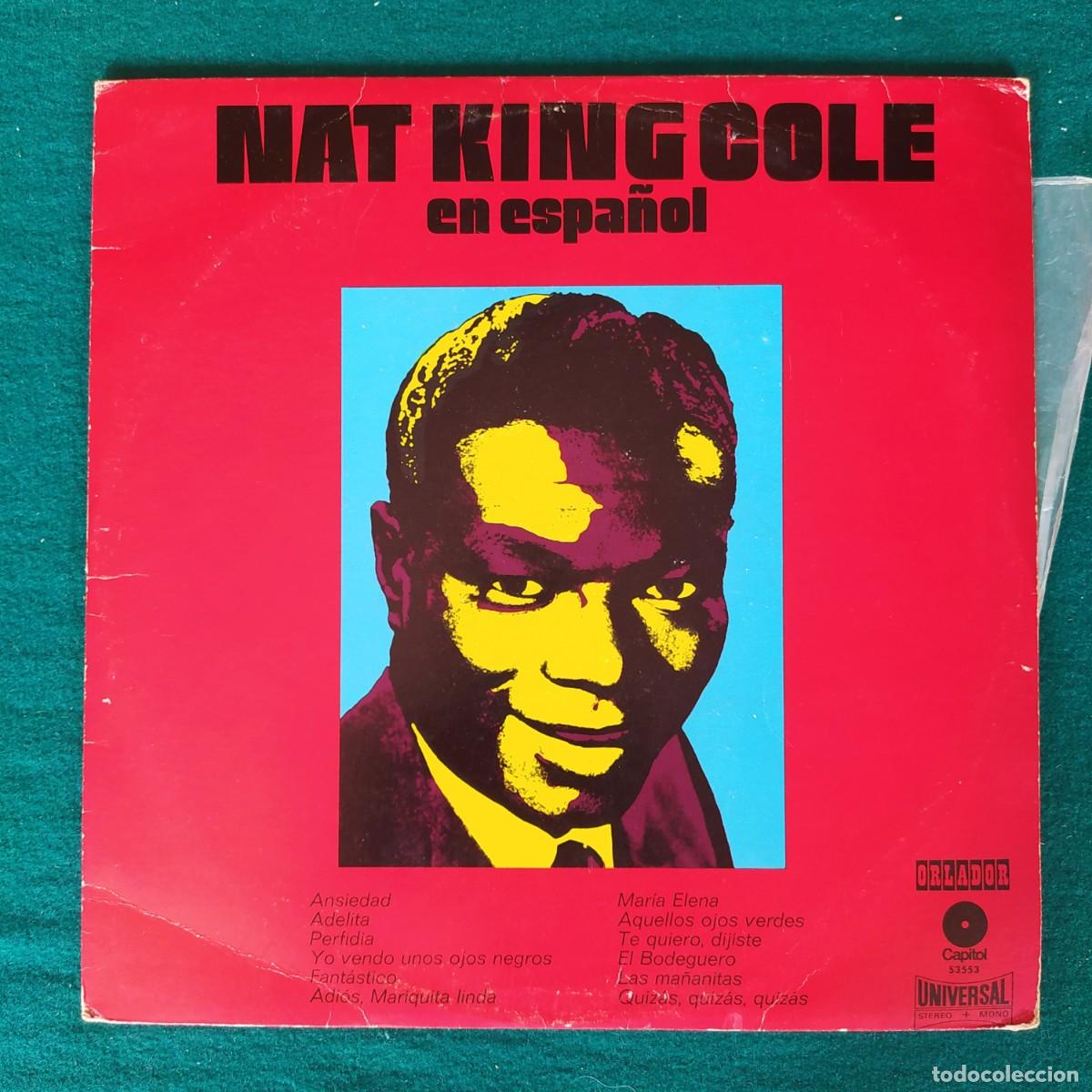Discos de vinilo: Nat King Cole &ndash; En Espa&ntilde;ol - Foto 1