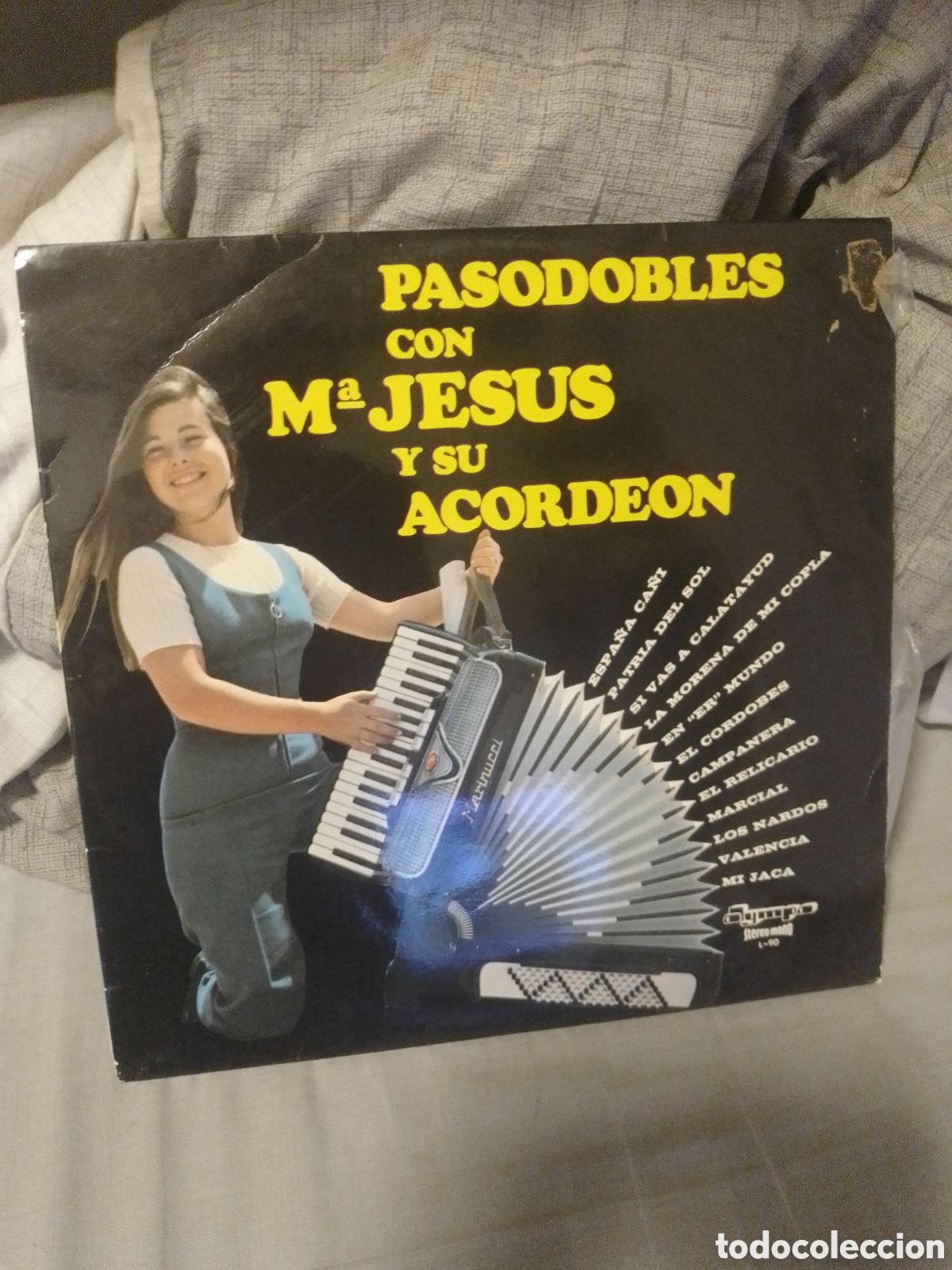 Discos de vinilo: Mar&iacute;a Jes&uacute;s y su acorde&oacute;n.Pasodobles. - Foto 1