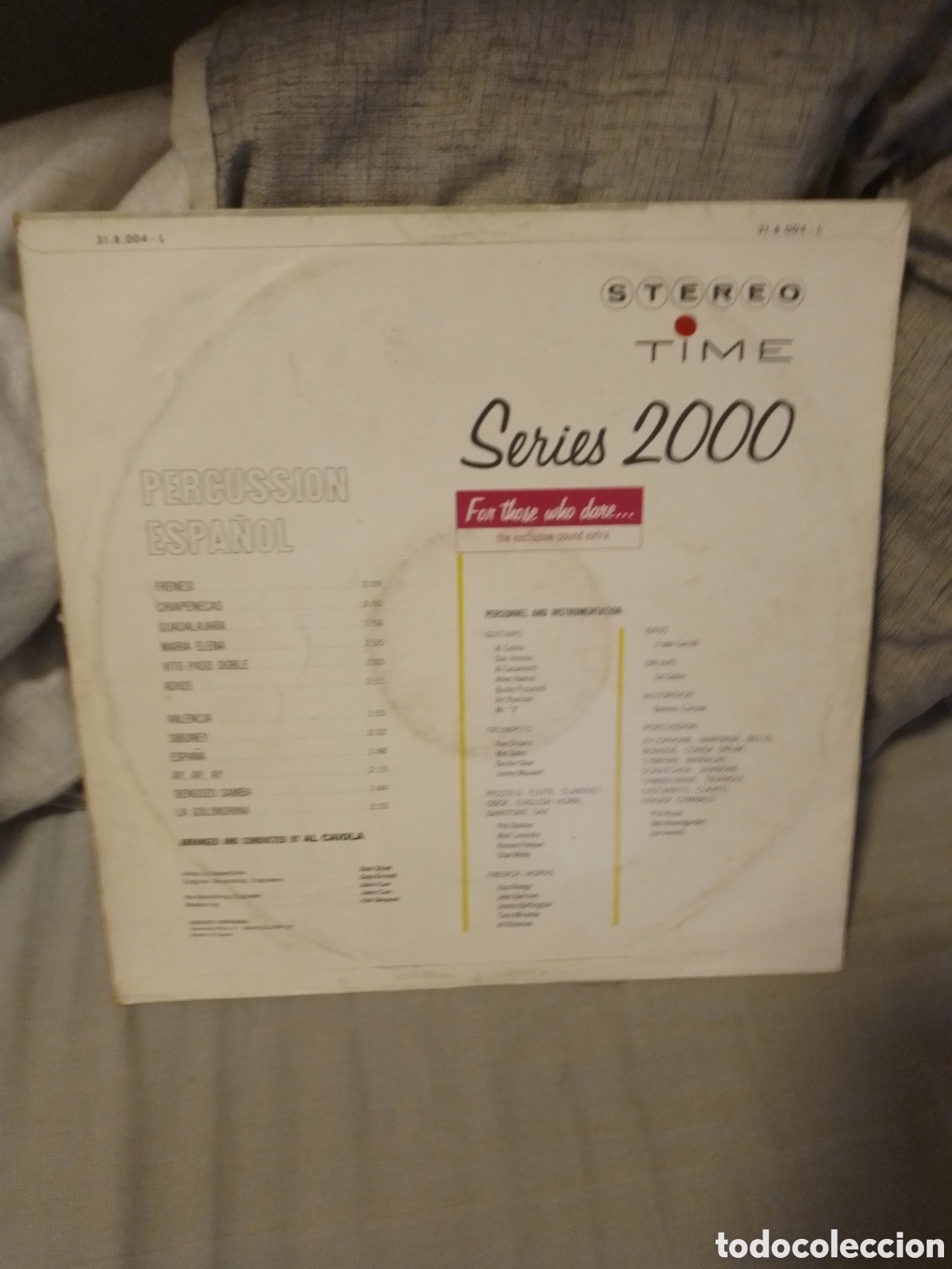 Discos de vinilo: PERCUSI&Oacute;N ESPA&Ntilde;OL AL CAIOLA - Foto 2