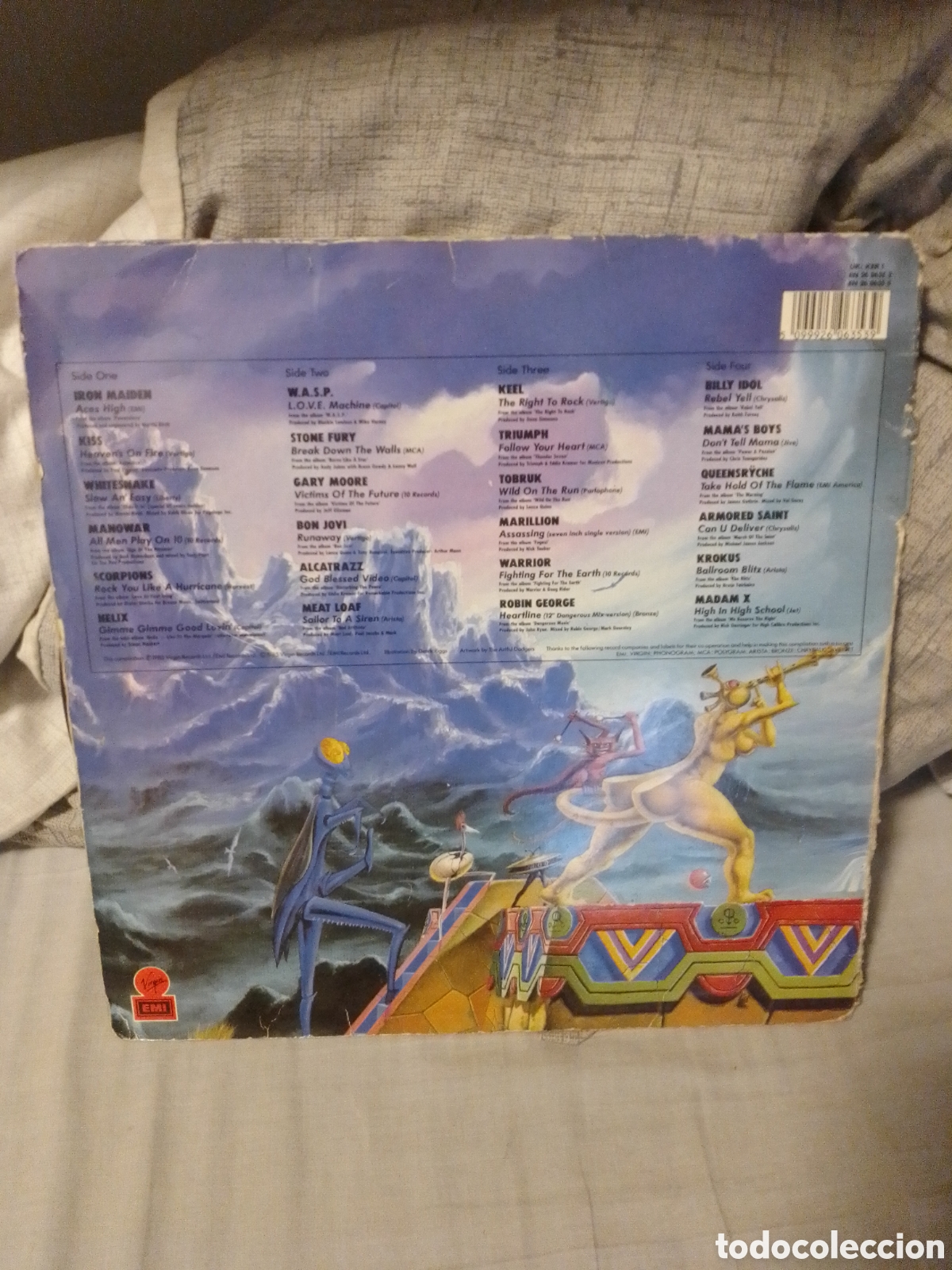 Discos de vinilo: KERRANG KOMPILATION 24 MONSTERS ROCK - Foto 2