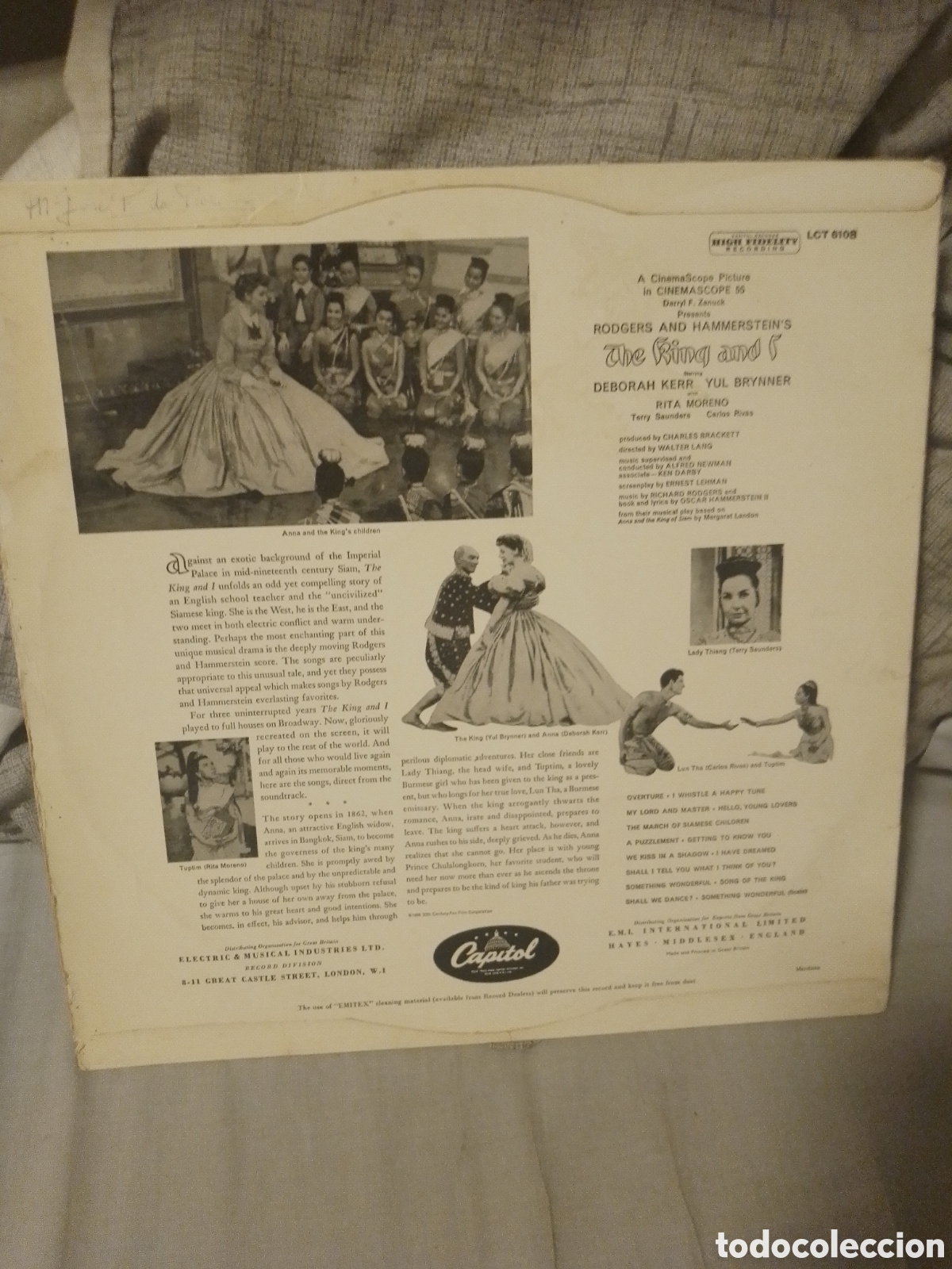 Discos de vinilo: Te King and 1 capitol - Foto 2