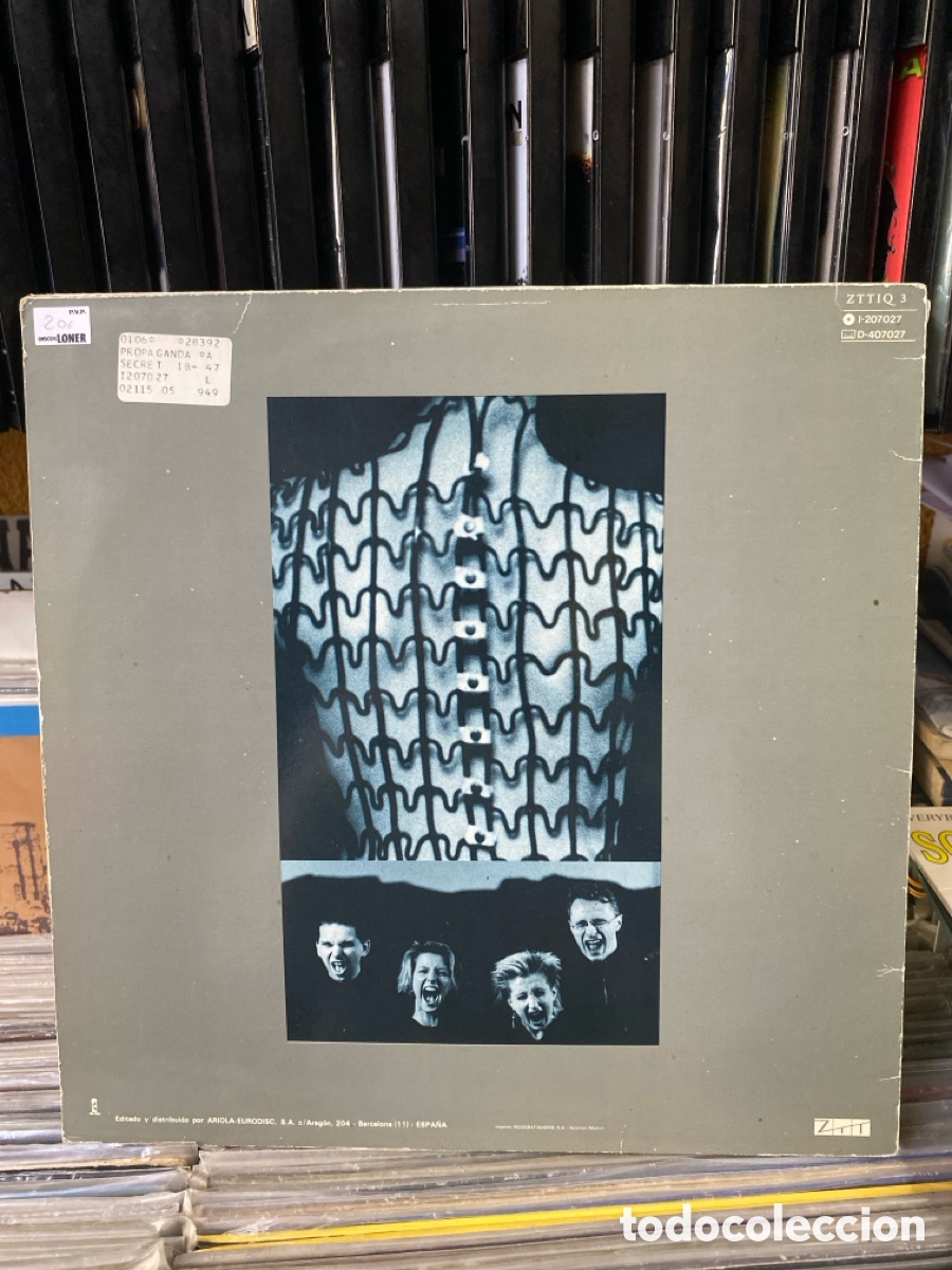 Discos de vinilo: Propaganda - A secret wish - Foto 2