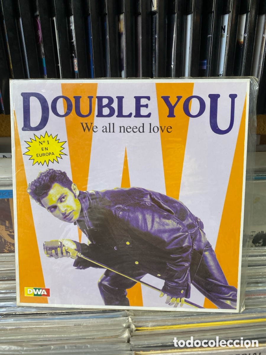 Discos de vinilo: Double You - We all need love - Foto 1