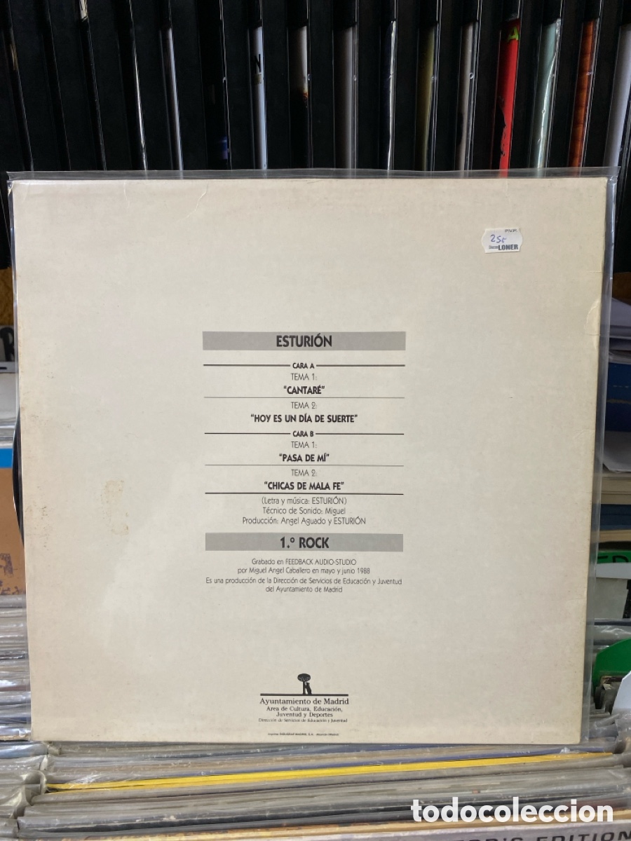 Discos de vinilo: X Trofeo Rock Villa de Madrid - Esturi&oacute;n - Foto 2