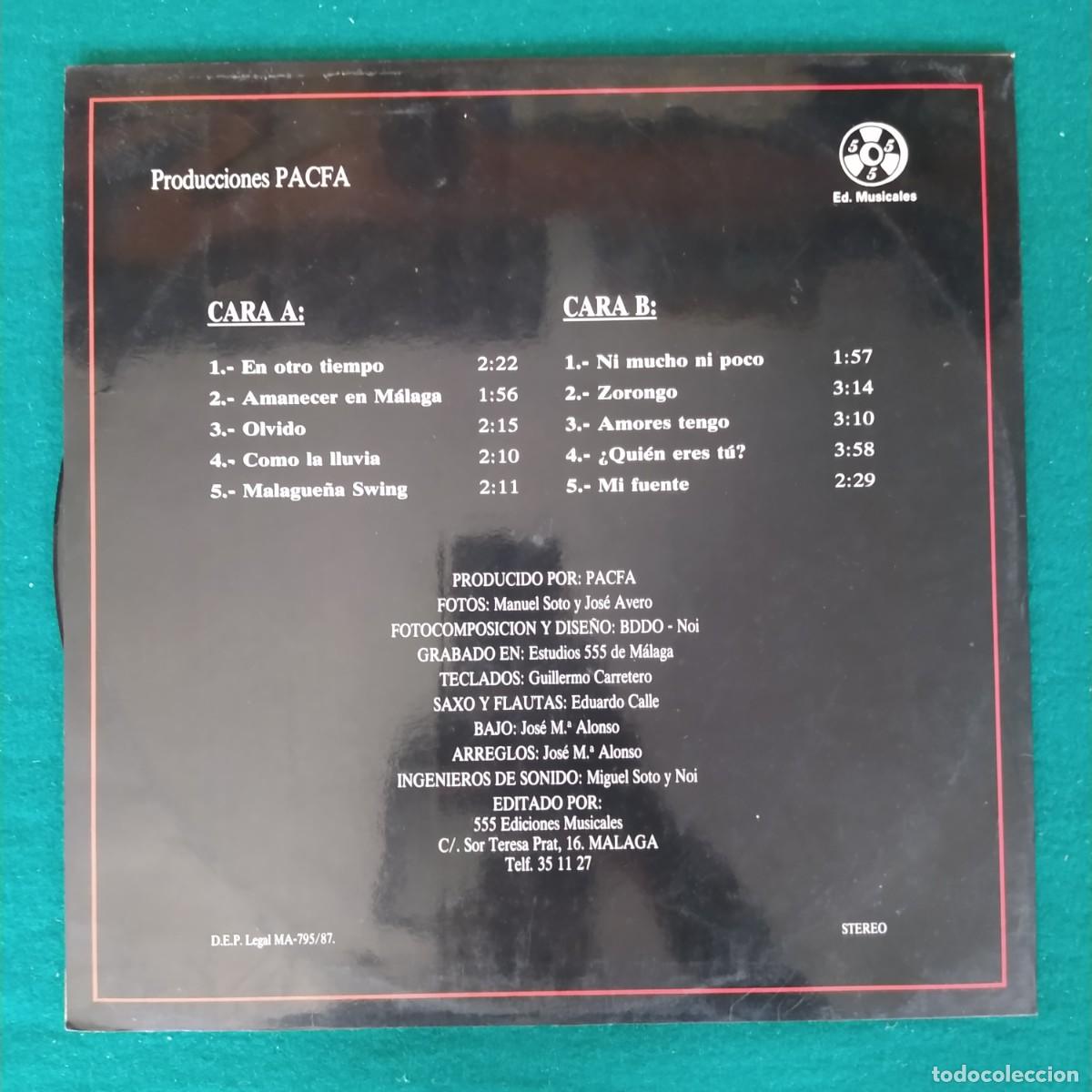Discos de vinilo: Paco Cenachero &ndash; Malague&ntilde;as de - Foto 2