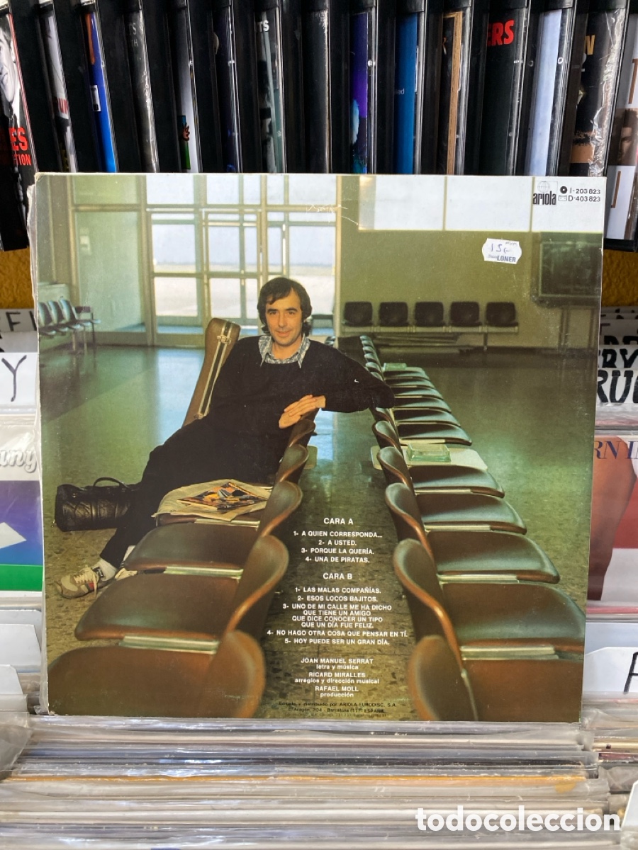 Discos de vinilo: Joan Manuel Serrat - En Tr&aacute;nsito - Foto 2