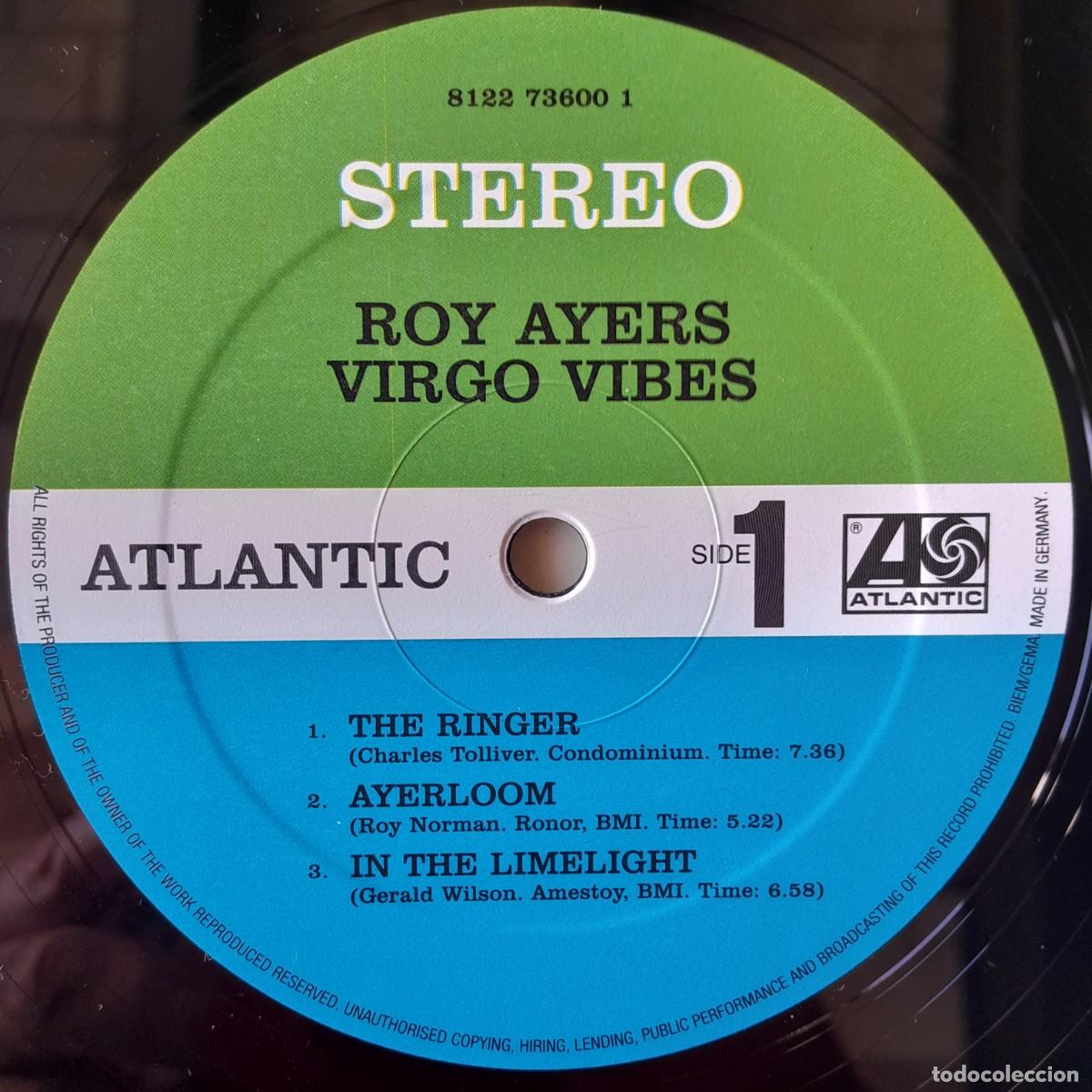 Discos de vinilo: ROY AYERS : VIRGO VIBES [ATLANTIC - DEU 2002] LP - Foto 3