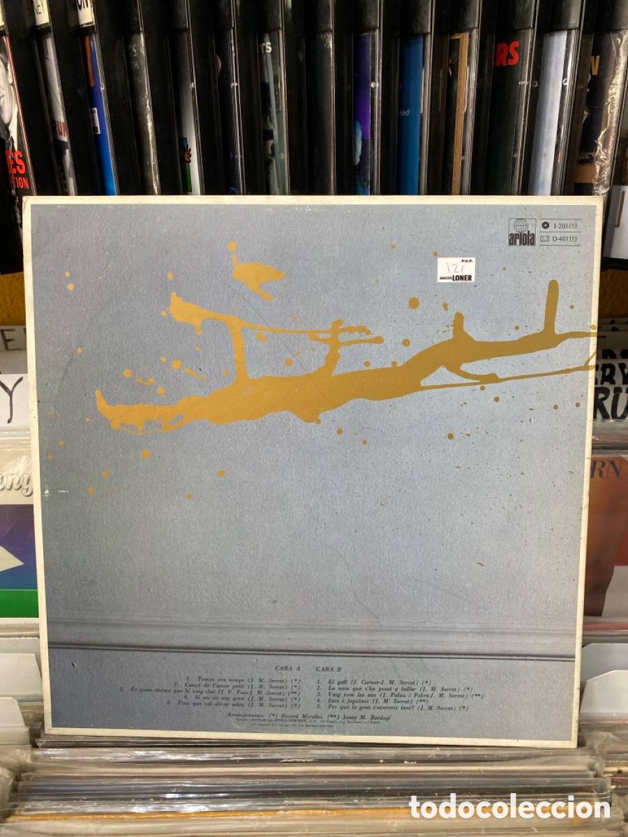 Discos de vinilo: Joan Manuel Serrat - Tal Com Raja - Foto 2